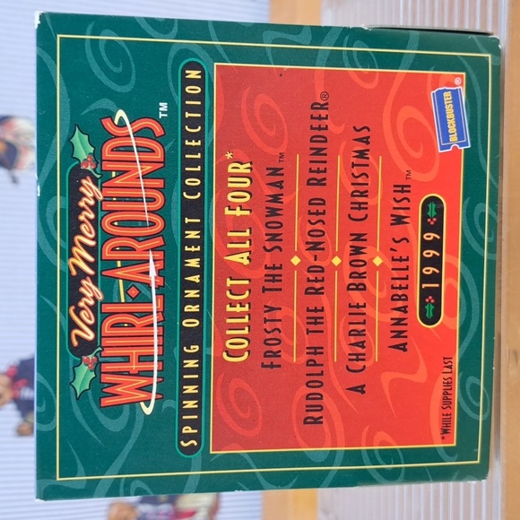 Vintage Blockbuster Frosty the Snowman   Whirl Around spinning Christmas decor - Picture 2 of 6